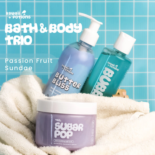 Bath & Body Trio - Passion Fruit Sundae