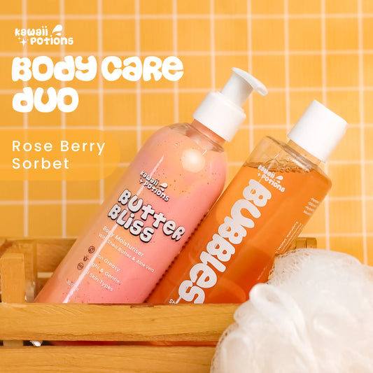 Body Care Duo - Rose Berry Sorbet