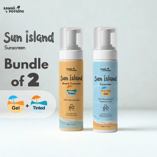 Sun Island Bundle - Gel + Tinted Sunscreen